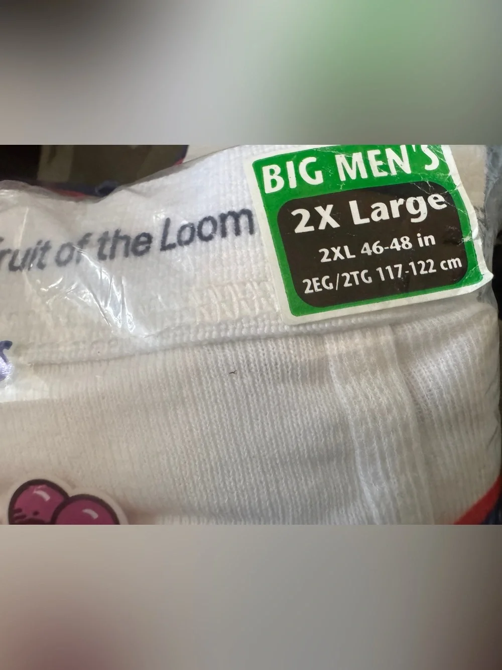 Vintage Fruit of the Loom Men's 3 Underwear Briefs - White